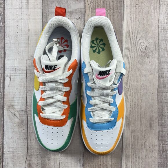 Nike Court Borough Recraft Sneakers Shoes Low Multicolor Women's 7.5 I Kids 6Y - Picture 4 of 11